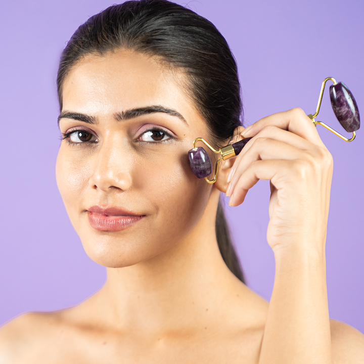 Amethyst Gua Sha Facial Set