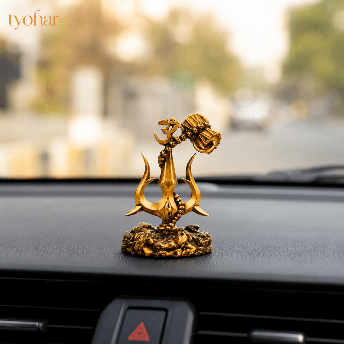 Divine Car Dashboard Idol - Marble Dust Coated - Tyohar Store