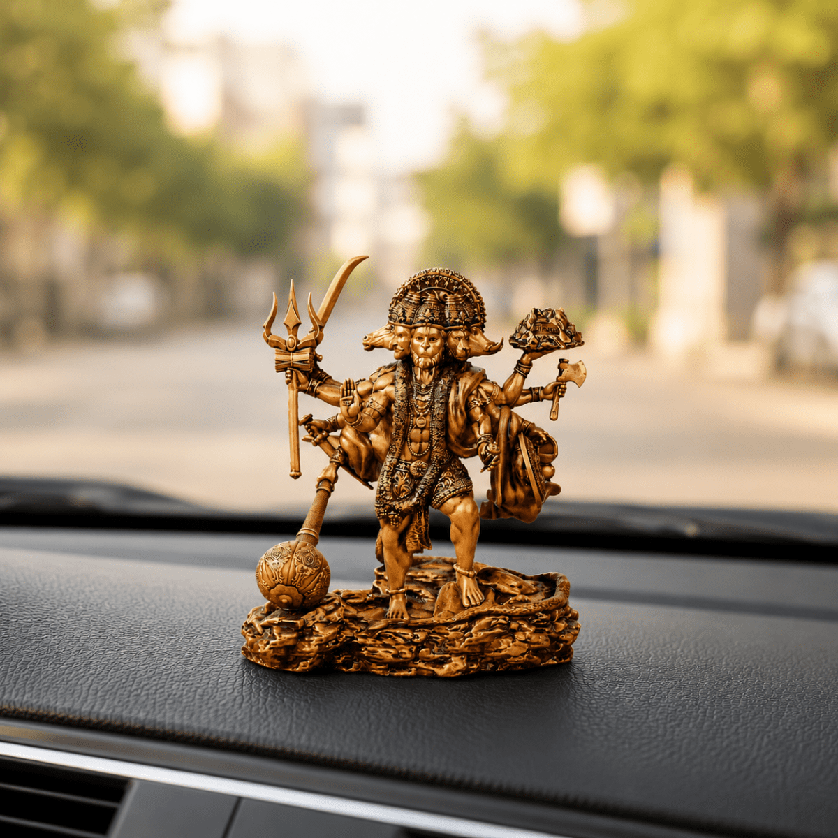 Divine Car Dashboard Idol - Marble Dust Coated - Tyohar Store