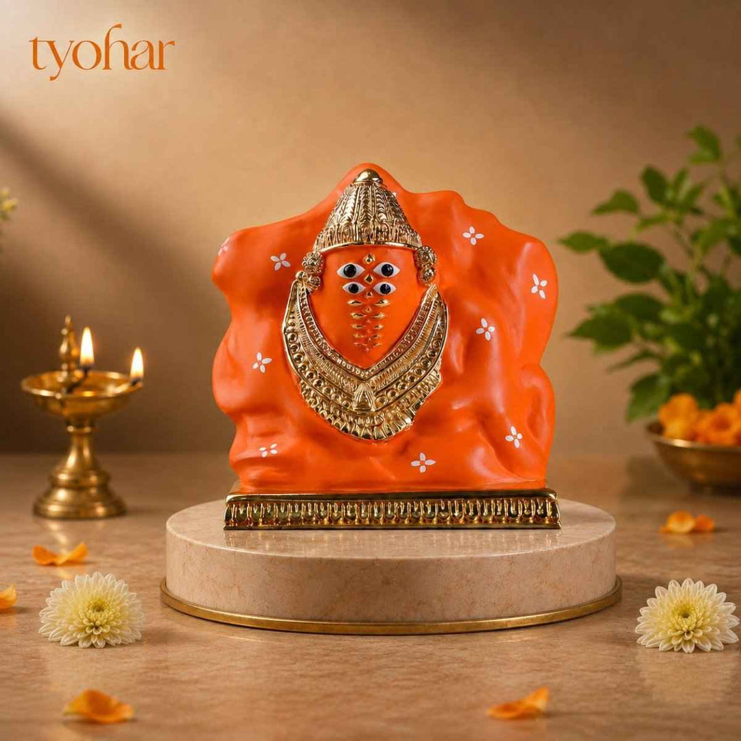 Shree Ashapura Maa Murti | Pure 24K Gold plated
