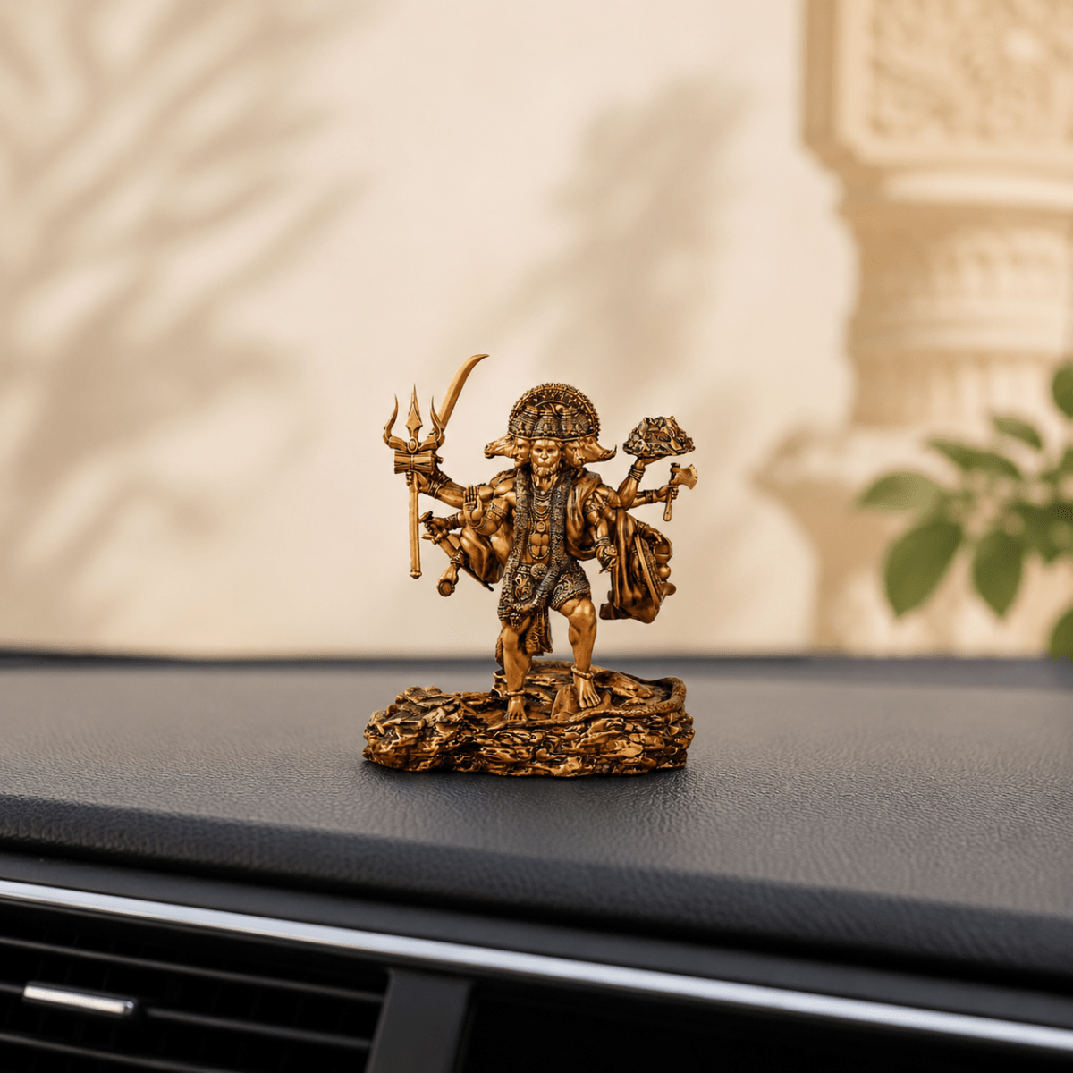Divine Car Dashboard Idol - Marble Dust Coated - Tyohar Store
