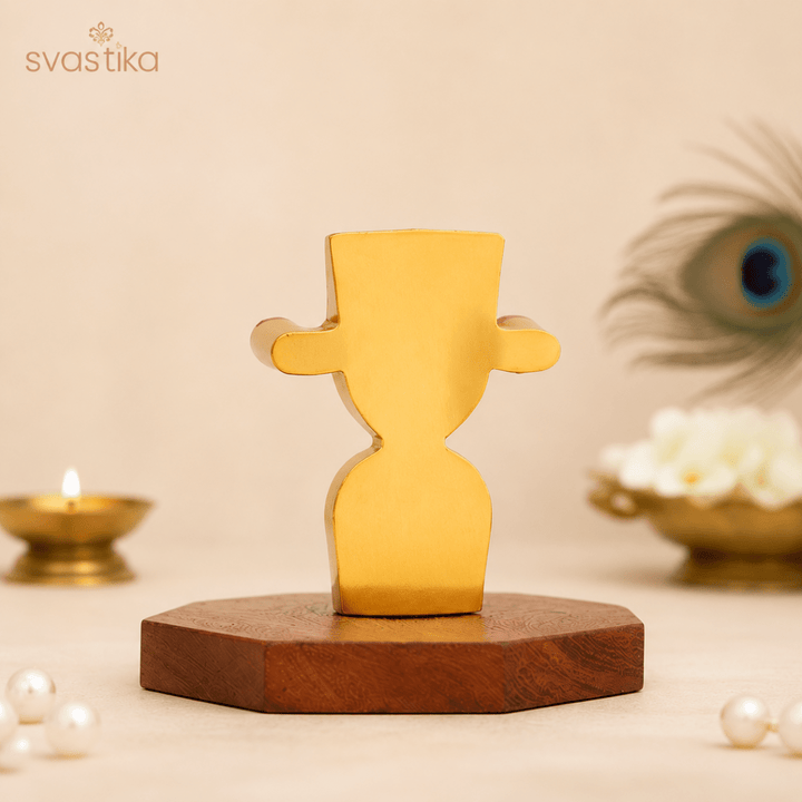 Lord Jagannath, Subhadra, Balabhadra Murti Set | Gold Plated - Tyohar Store