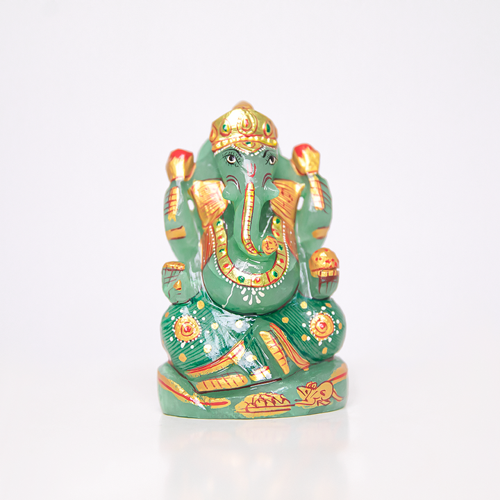 Green Aventurine Ganesha