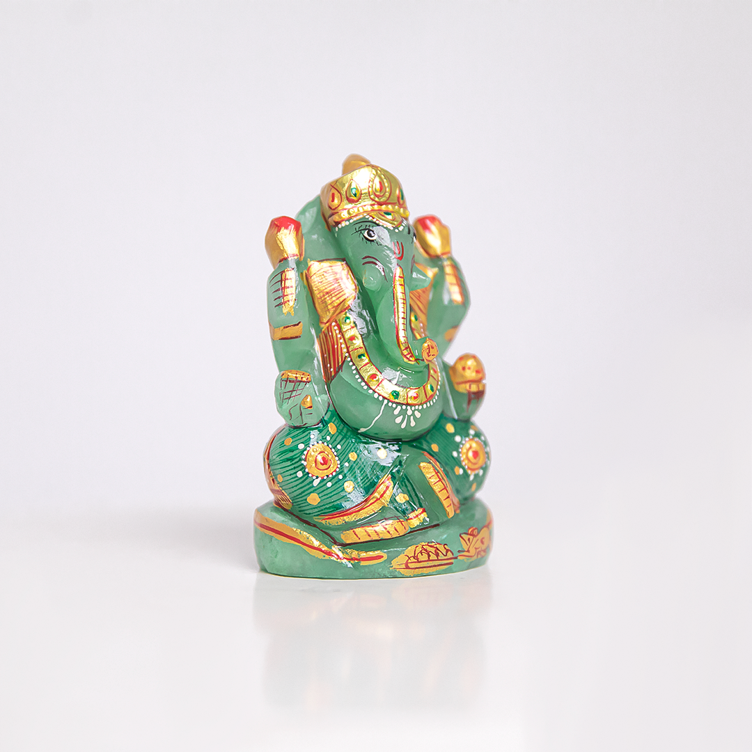 Green Aventurine Ganesha