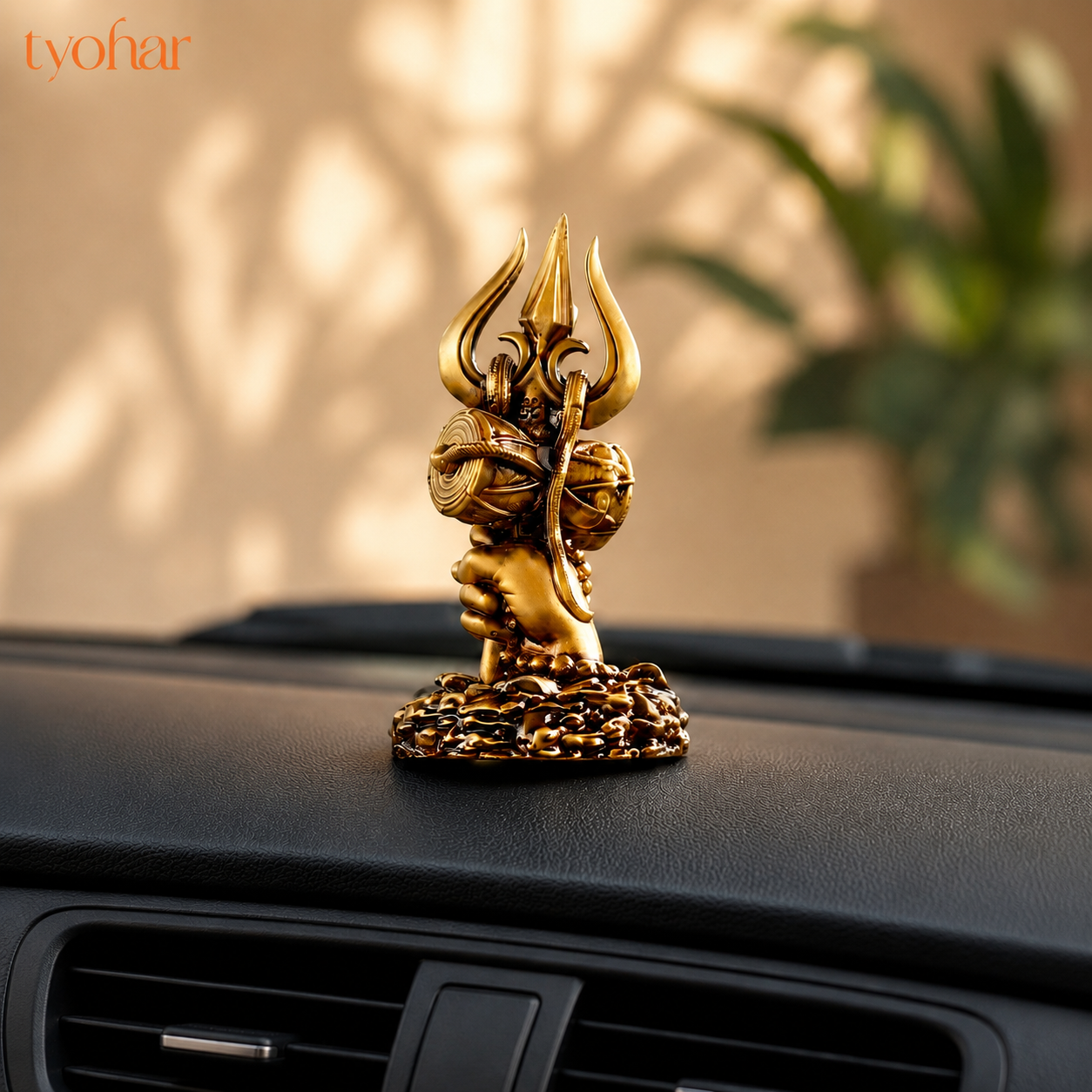 Divine Car Dashboard Idol - Marble Dust Coated